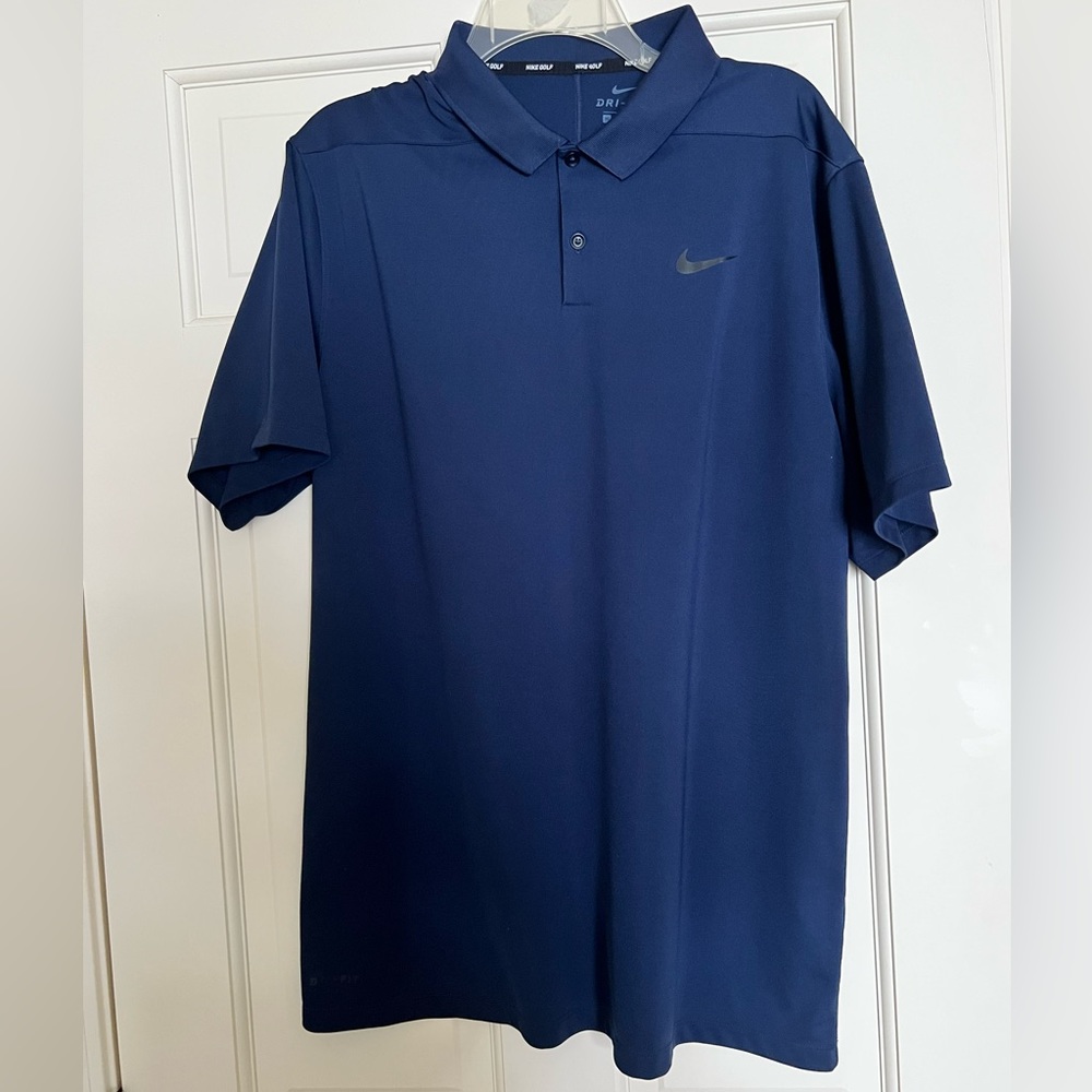 Nike Dri-Fit Performance Golf Polo in navy